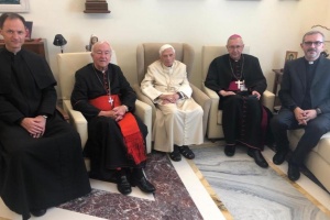 spotkanie biskupów z Benedyktem szesnastym